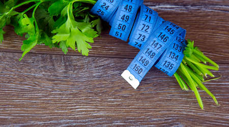 Parsley and Measurementの写真素材