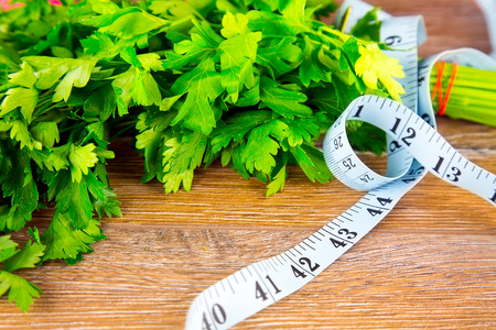 Parsley and Measurementの写真素材