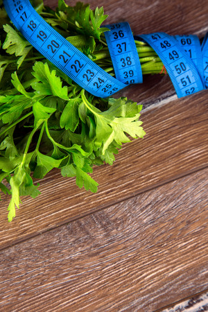Parsley and Measurementの写真素材