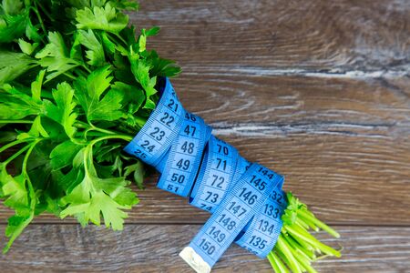 Parsley and Measurementの写真素材