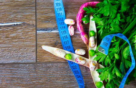 Parsley and Measurementの写真素材