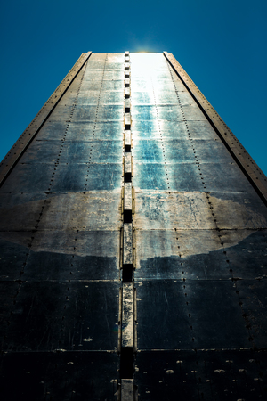 The Road Statue going to the Skyの写真素材