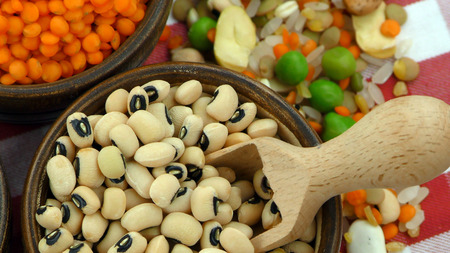 Delicious Mixed of Legumes Food