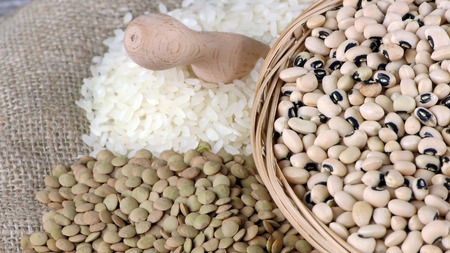 Delicious Mixed of Legumes Food