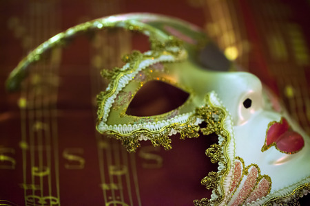 Mask and Musicの写真素材