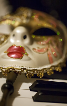 Mask and Musicの写真素材