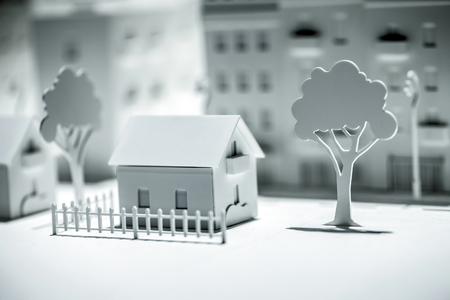 Scale Model Buildingの写真素材