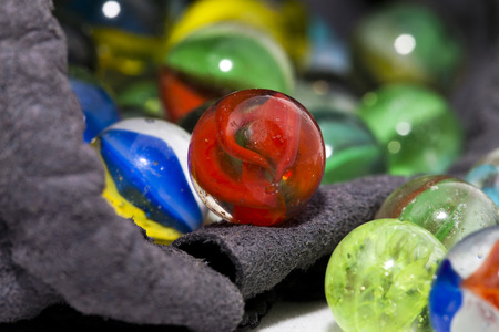 Colorful Marble Ballsの写真素材