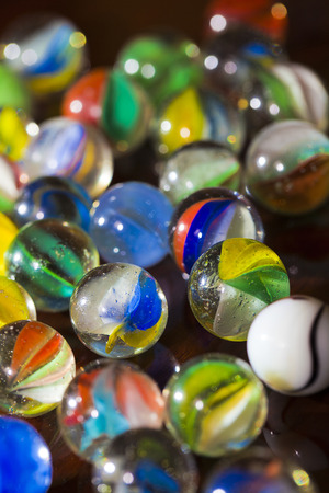 Colorful Marble Ballsの写真素材