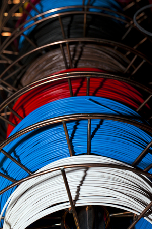 Colorful Cablesの写真素材
