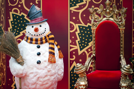 Christmas Decoration Backgroundの写真素材