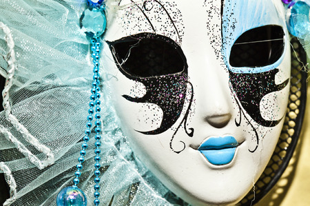 Venetian Festival Traditional Maskの写真素材