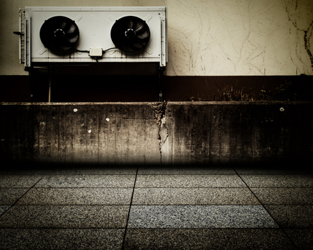 Grunge Abstract Urban Interior Wall Stage Backgroundの写真素材