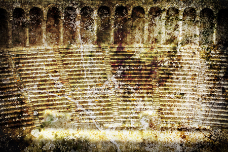 Historical Building Backgroundの写真素材