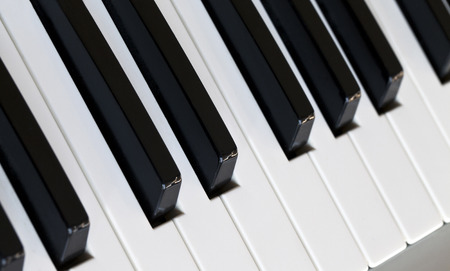 Piano Keys Musical Conceptの写真素材