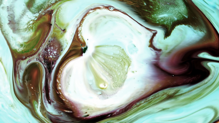 Abstract Beauty of Art Ink Paint Explode Colorful Fantasy Spreadの写真素材