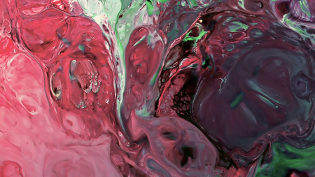 Abstract Beauty of Art Ink Paint Explode Colorful Fantasy Spreadの写真素材