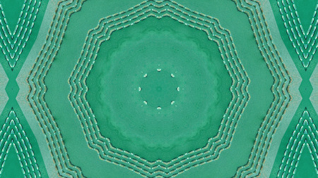 Abstract Colorful Hypnotic  Symmetric Pattern Ornamental Decorative Kaleidoscope Movement Geometric...