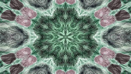 Abstract Wooden Background   Concept Symmetric Pattern Ornamental Decorative Kaleidoscope Movement...
