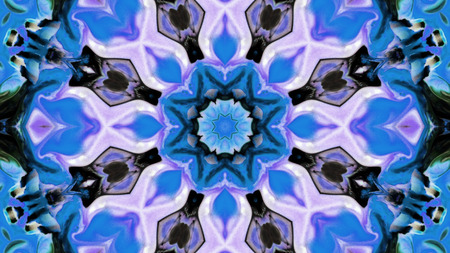 Abstract Colorful Kaleidoscope Background Photoの写真素材