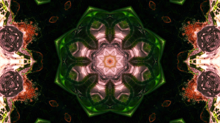 Abstract Colorful Kaleidoscope Background Photoの写真素材