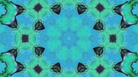 Abstract Colorful Kaleidoscope Background Photo
