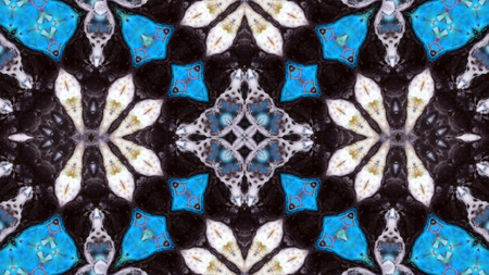 Abstract Colorful Kaleidoscope Background Photo