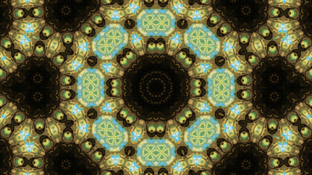 Abstract Colorful Kaleidoscope Background Photo