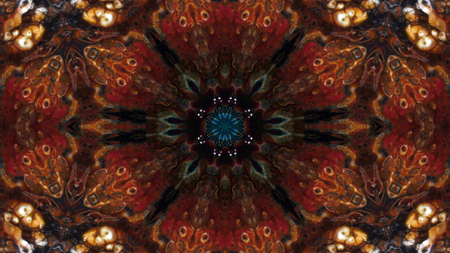 Abstract Colorful Kaleidoscope Background Photo