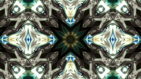 Abstract Colorful Kaleidoscope Background Photoの写真素材