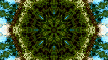 Abstract Colorful Kaleidoscope Background Photoの写真素材