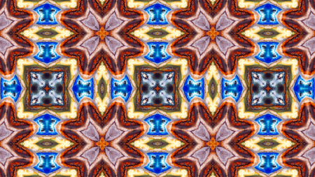 Abstract Colorful Kaleidoscope Background Photo