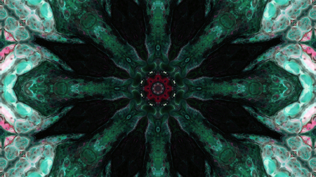 Abstract Colorful Kaleidoscope Background Photoの写真素材