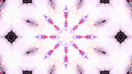 Abstract Colorful Kaleidoscope Background Photoの写真素材