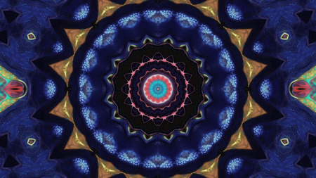 Abstract Colorful Kaleidoscope Background Photo