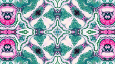 Abstract Colorful Kaleidoscope Background Photoの写真素材