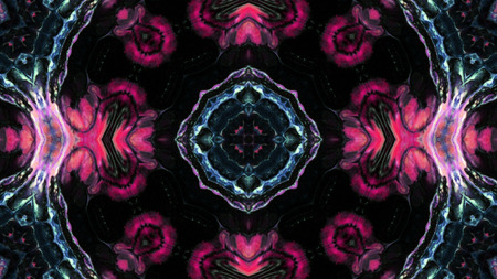 Abstract Colorful Kaleidoscope Background Photo