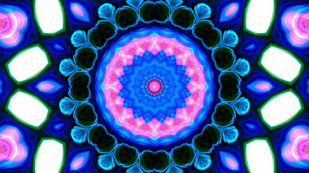 Abstract Colorful Kaleidoscope Background Photoの写真素材