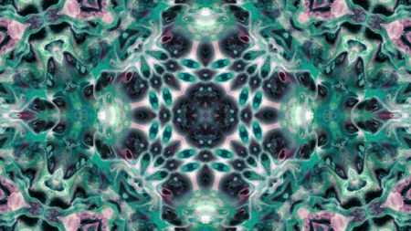 Abstract Colorful Kaleidoscope Background Photoの写真素材