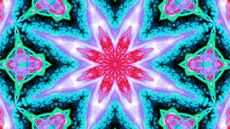 Abstract Colorful Kaleidoscope Background Photoの写真素材