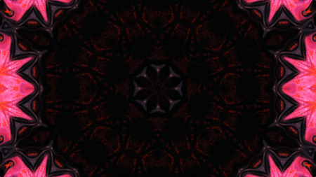 Abstract Colorful Kaleidoscope Background Photo