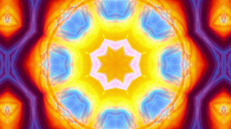 Abstract Colorful Kaleidoscope Background Photo
