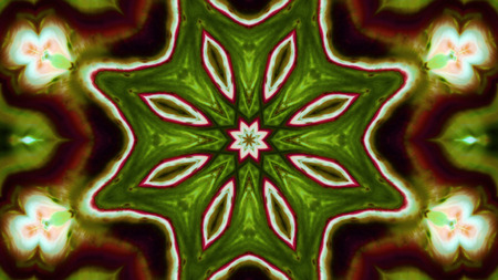 Abstract Colorful Kaleidoscope Background Photo