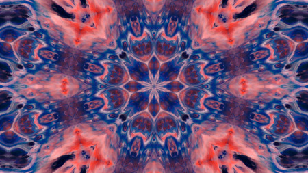 Abstract Colorful Kaleidoscope Background Photoの写真素材
