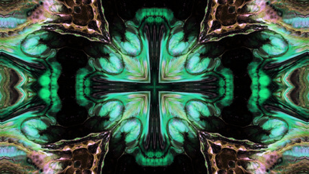 Abstract Colorful Kaleidoscope Background Photo