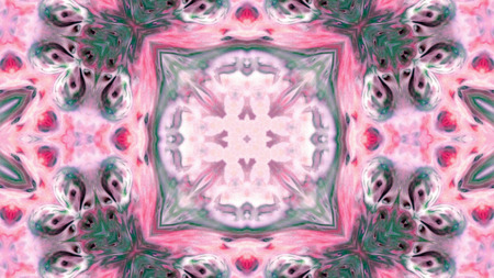 Abstract Colorful Kaleidoscope Background Photoの写真素材