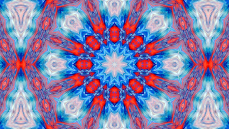 Abstract Colorful Kaleidoscope Background Photoの写真素材
