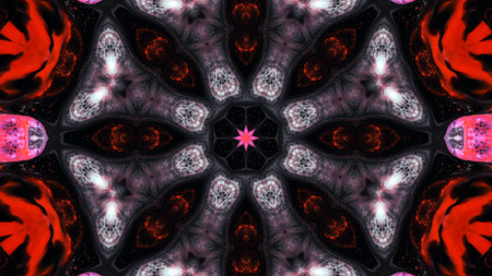 Abstract Colorful Kaleidoscope Background Photo