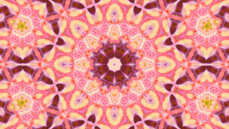 Abstract Colorful Kaleidoscope Background Photoの写真素材