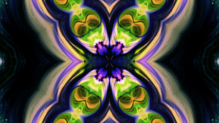 Abstract Colorful Kaleidoscope Background Photo